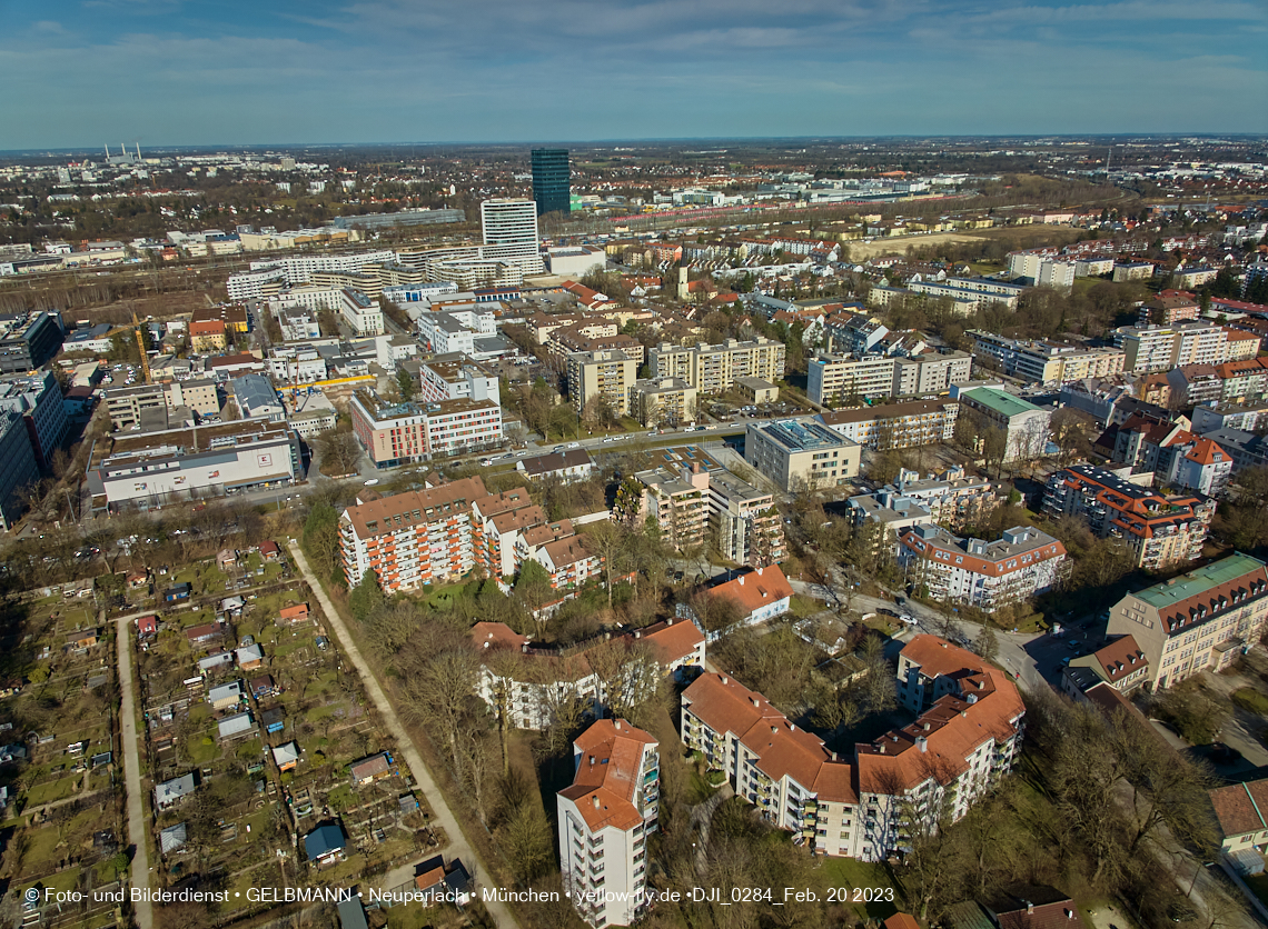 20.02.2023 -  der verschwundene Hachinger Bach in Neuperlach und Berg am Laim